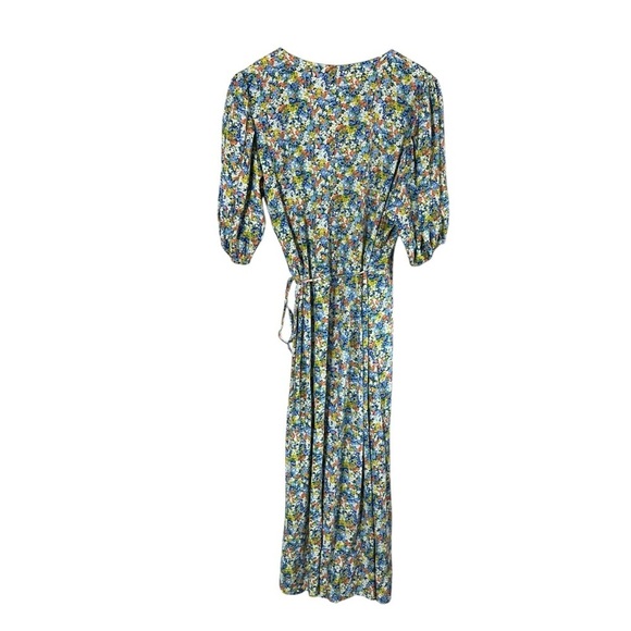 FAITHFULL THE BRAND Marta Floral Wrap Midi Dress - Picture 5 of 13